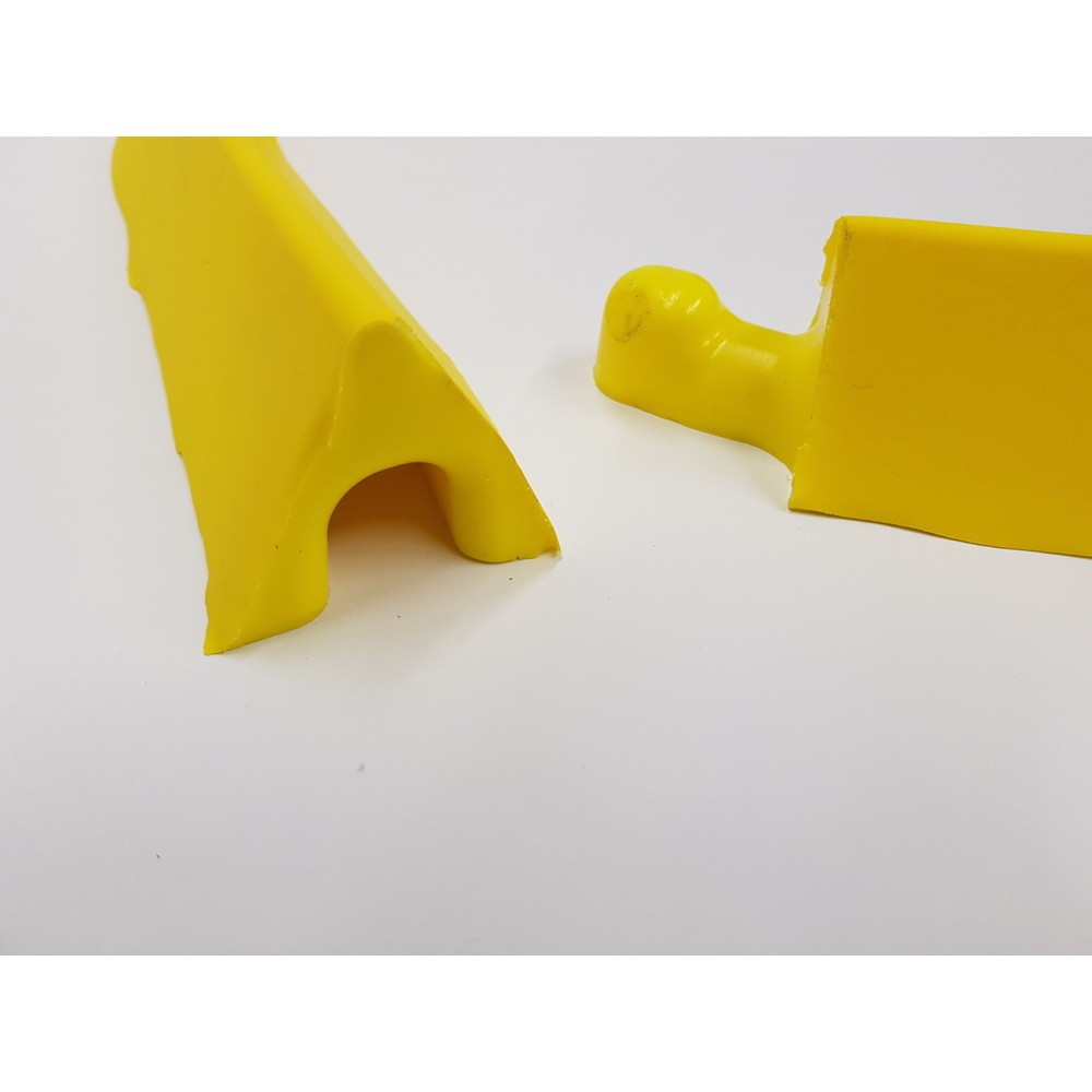 Produktabbildung Nr. 3: Absperrbarriere, wiederverwendbarer Kanalschutz, LxBxH 3.000 x 70 x 50 mm