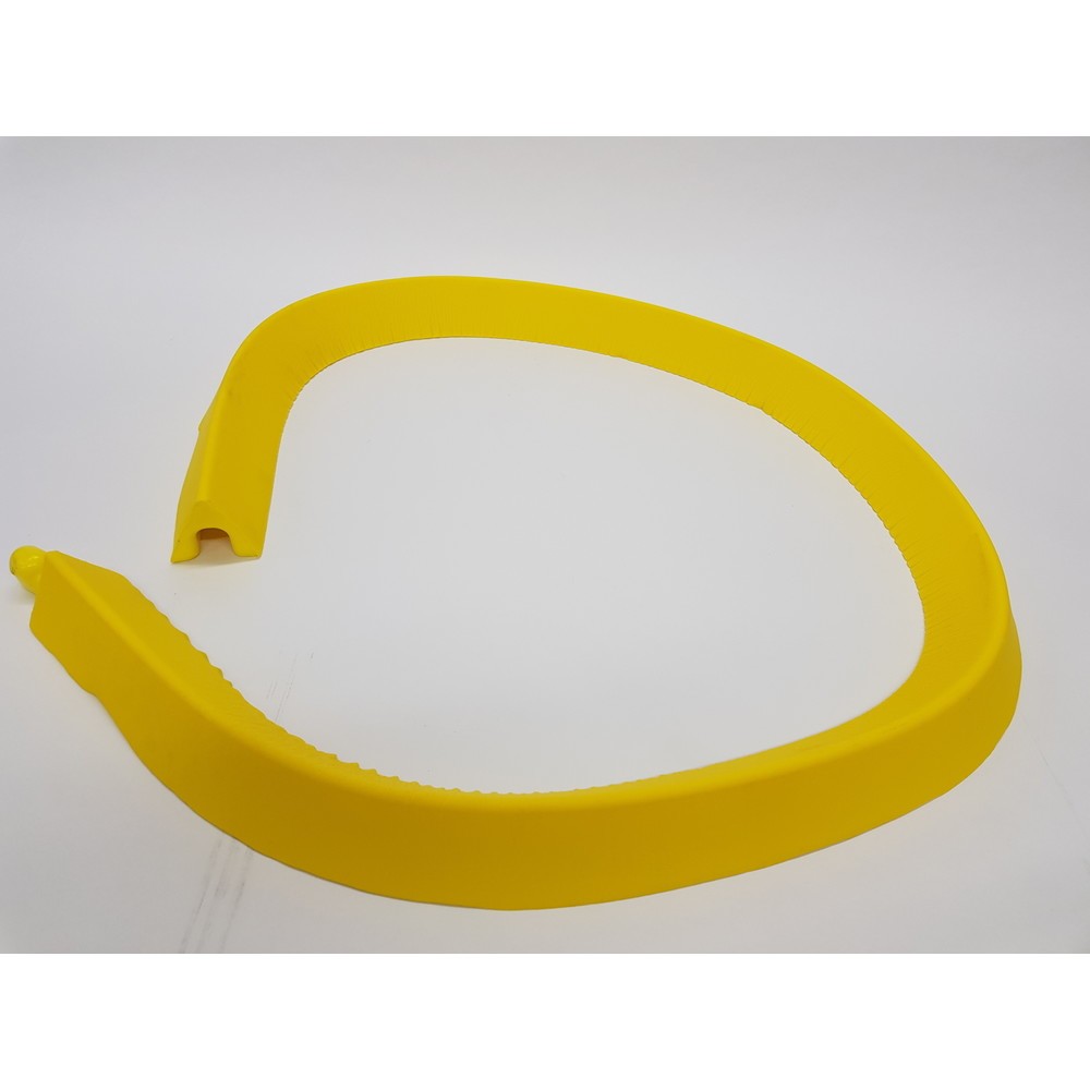 Produktabbildung Nr. 4: Absperrbarriere, wiederverwendbarer Kanalschutz, LxBxH 3.000 x 70 x 50 mm