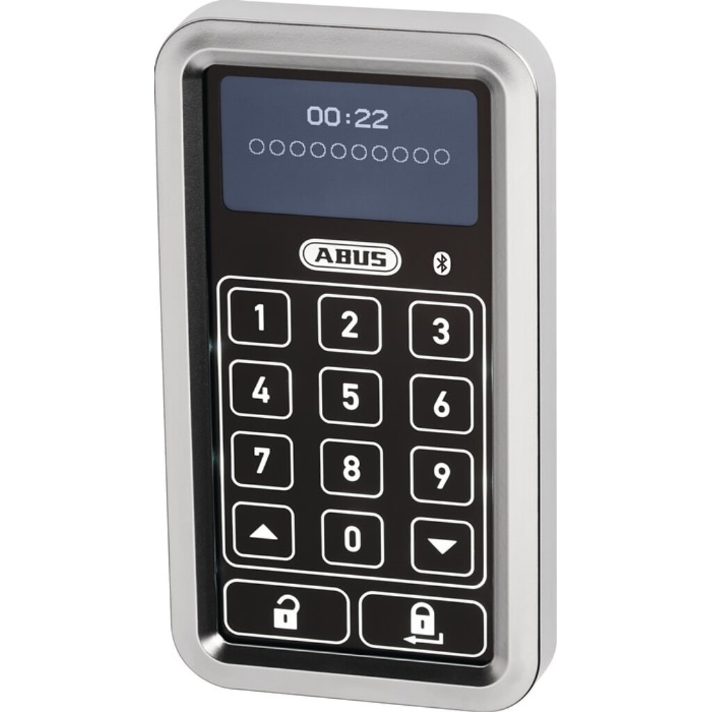 ABUS Tastatur CFT3100 S, silber, Touch-Oberfläche Produktabbildung Nr. 2: ABUS Tastatur CFT3100 S, silber, Touch-Oberfläche