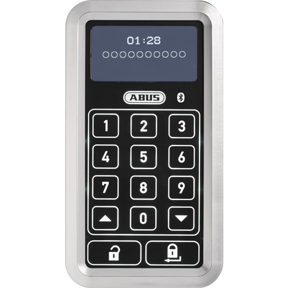 Produktabbildung: ABUS Tastatur CFT3100 S, silber, Touch-Oberfläche