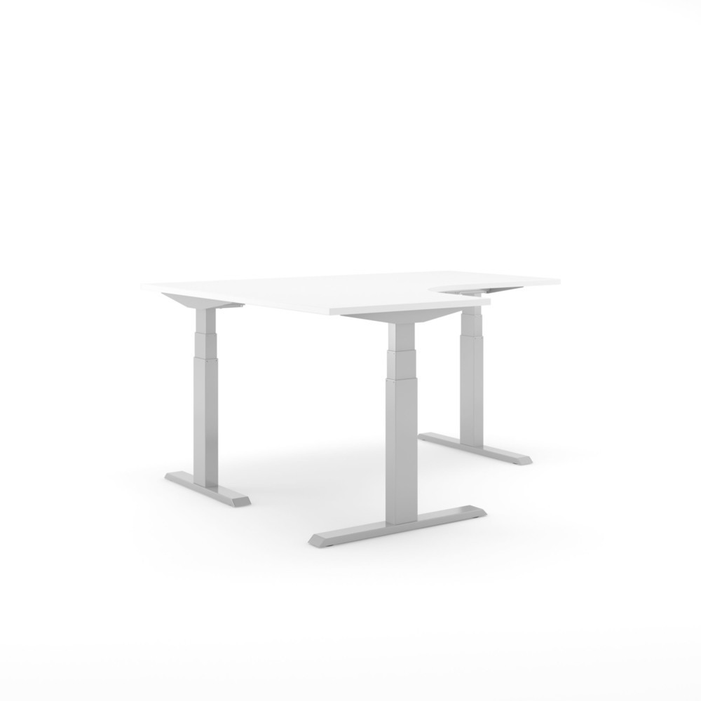 Produktabbildung Nr. 3: Actiforce Winkel-Tischgestell Steelforce, elektrisch höhenverstellbar, Pro 671 SLS 90°, silber