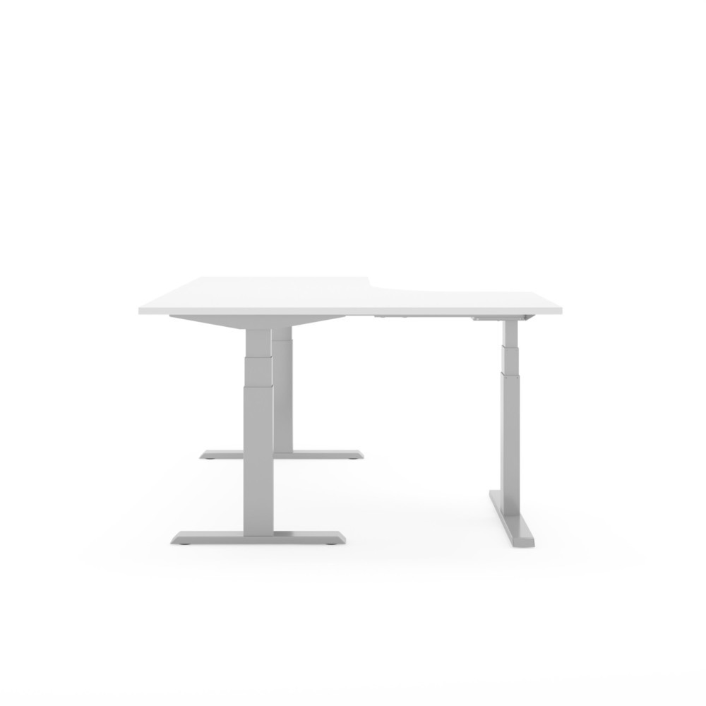 Produktabbildung Nr. 4: Actiforce Winkel-Tischgestell Steelforce, elektrisch höhenverstellbar, Pro 671 SLS 90°, silber
