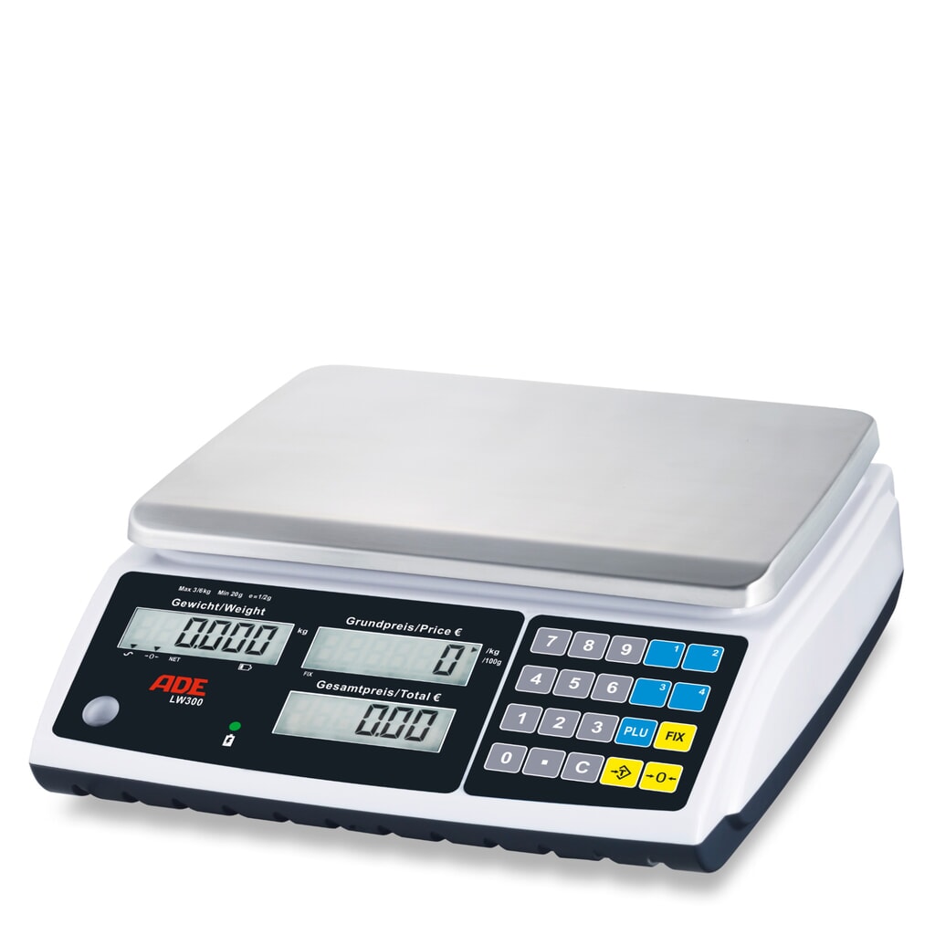 ADE Ladenwaage LW300-6e, geeicht Produktabbildung Nr. 1: ADE Ladenwaage LW300-6e, geeicht