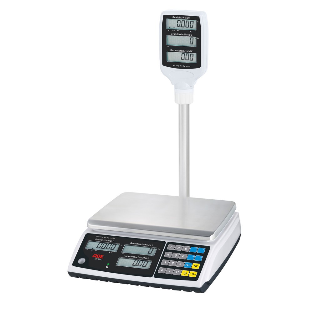 Produktabbildung: ADE Ladenwaage LW300T-30e, geeicht