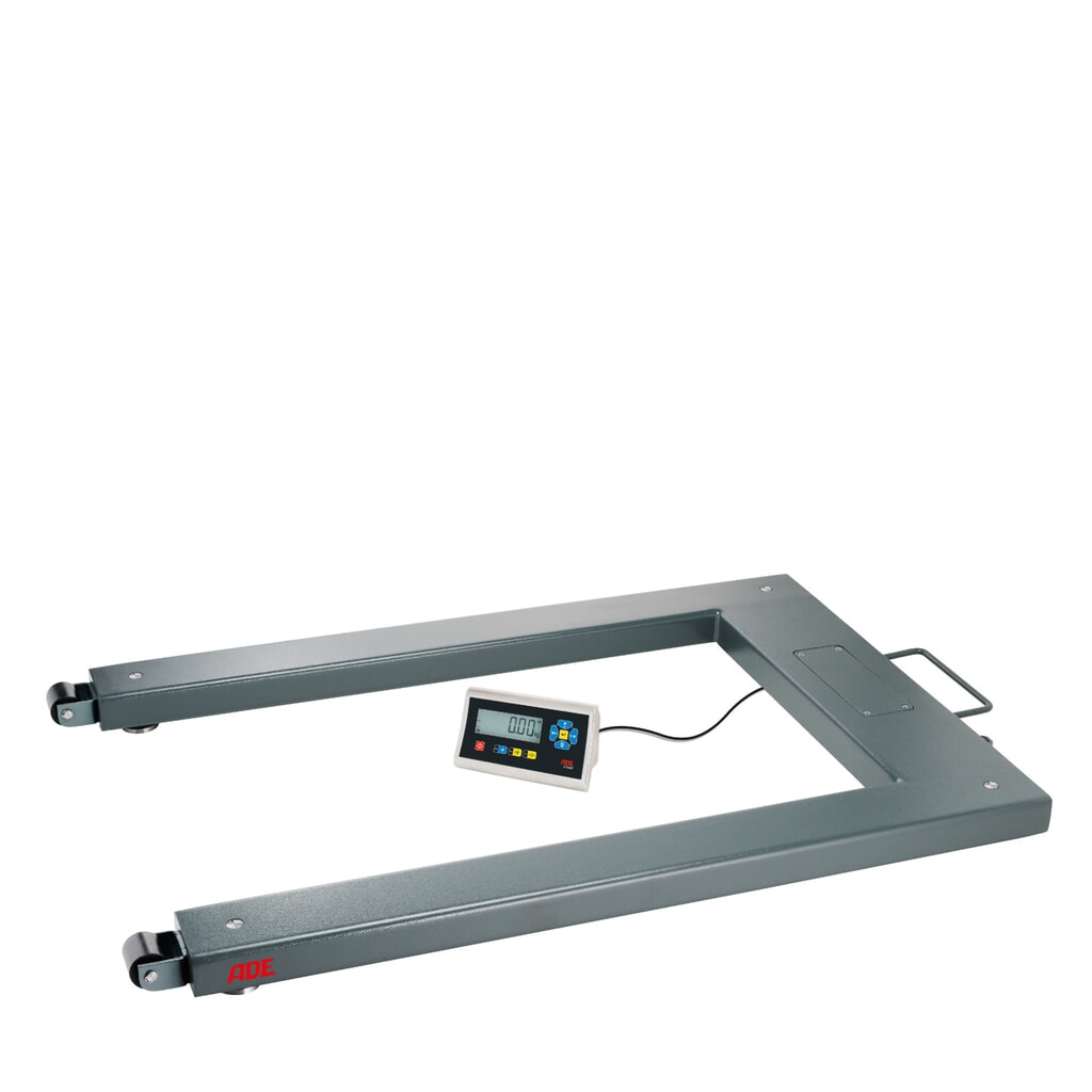 Produktabbildung Nr. 1: ADE Palettenwaage, fahrbar, Wägebereich max. 600 kg, ungeeicht