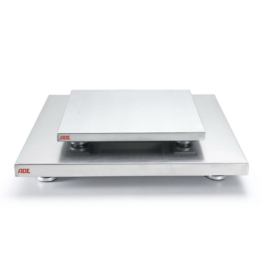 Produktabbildung Nr. 2: ADE Tisch- und Bodenwaage mit Anzeigegerät, BxT 365 x 365 mm, Wägebereich max. 60 kg