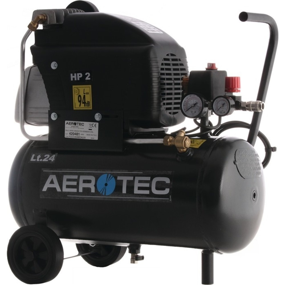 Produktabbildung: AEROTEC Kompressor Aerotec 220-24, 1,5 kW 230 V50 Hz, 210 l/min 8 bar, 24 l