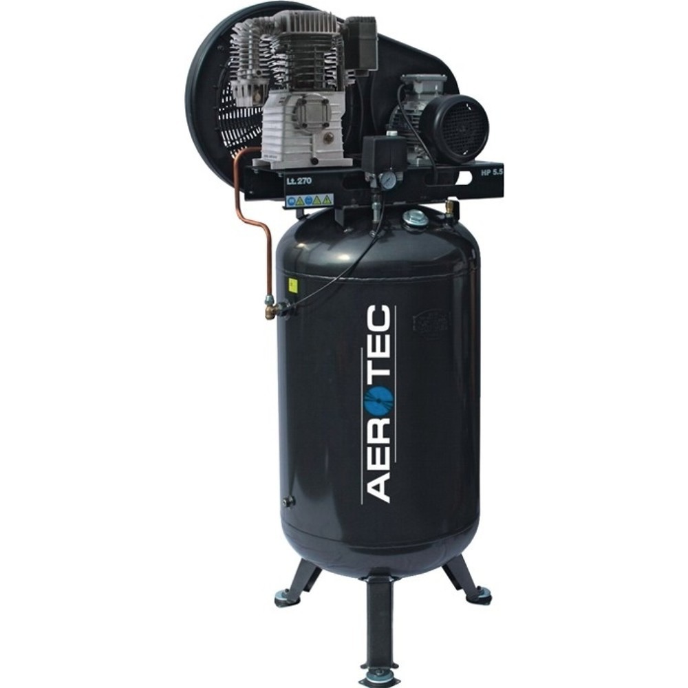 Produktabbildung: AEROTEC Kompressor Aerotec N59-270 PRO, 4,0 kW 400 V50 Hz, 690 l/min 10 bar, 270 l