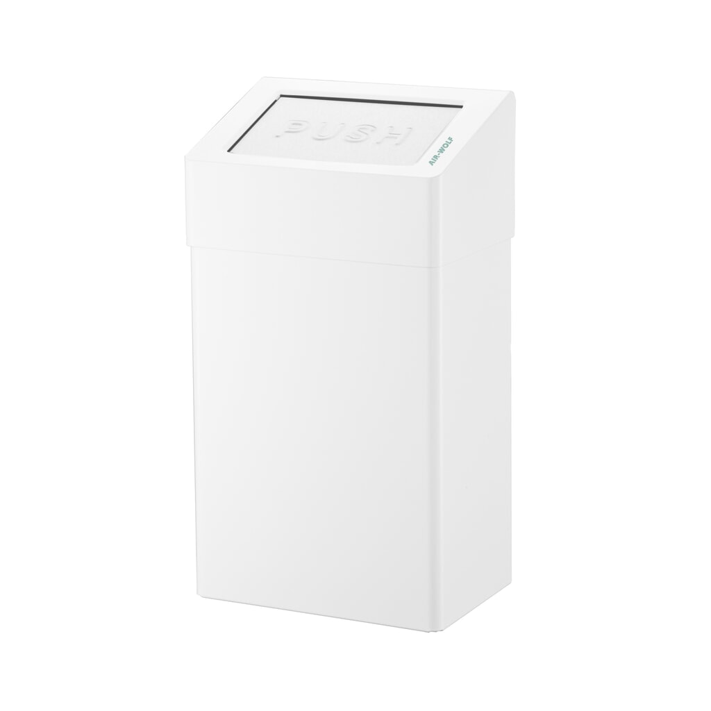 Produktabbildung: Air-Wolf Abfallbehälter 18 Liter Volumen Weiß