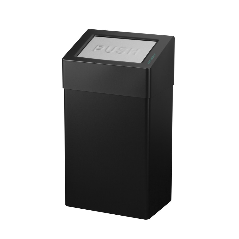 Produktabbildung: Air-Wolf Abfallbehälter 18 Liter Volumen Schwarz