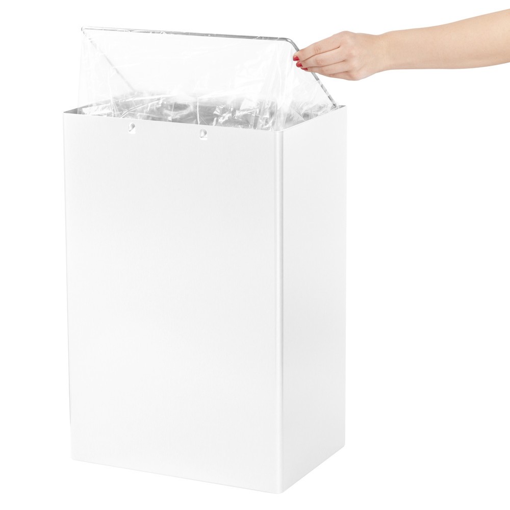 Produktabbildung Nr. 2: Air-Wolf Abfallbehälter 50 Liter Volumen Weiß