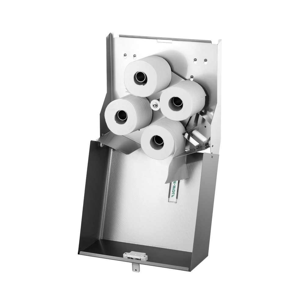 Produktabbildung Nr. 10: Air-Wolf Duplex-Rollenspender Edelstahl gebürstet