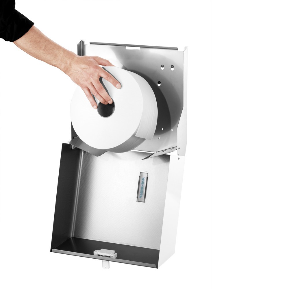 Produktabbildung Nr. 2: Air-Wolf Duplex-Rollenspender Weiß