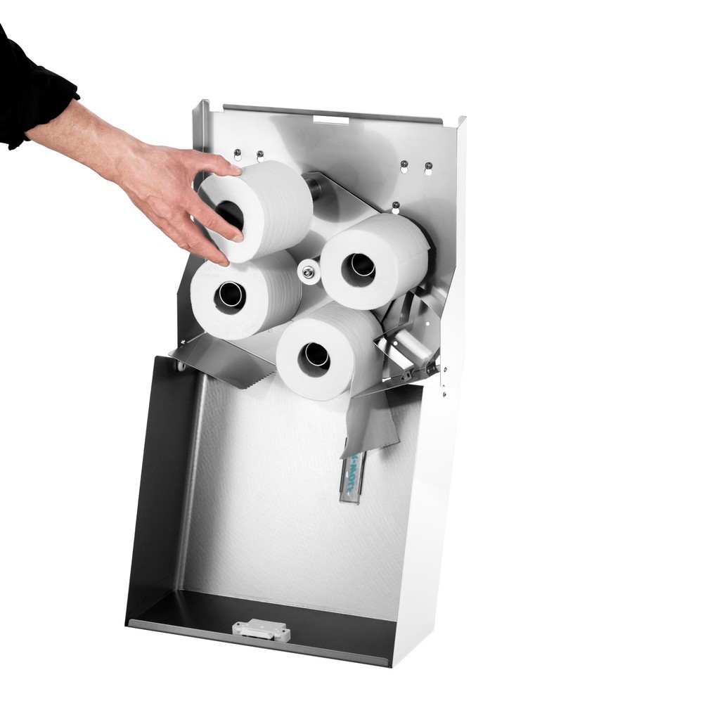 Produktabbildung Nr. 6: Air-Wolf Duplex-Rollenspender Weiß