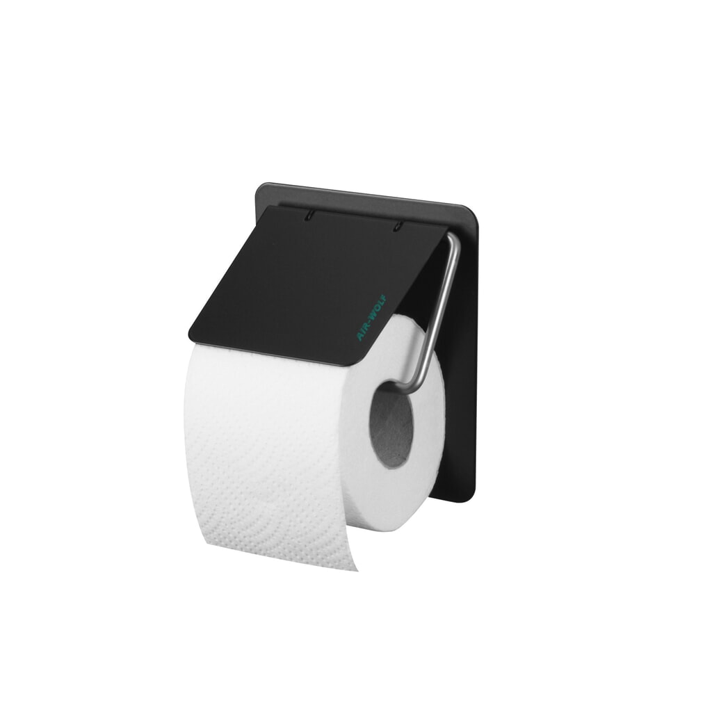 Air-Wolf Papierhalter Schwarz Produktabbildung: Air-Wolf Papierhalter Schwarz