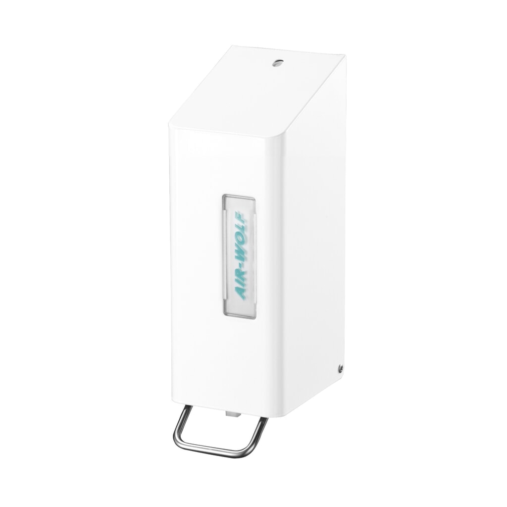Air-Wolf Schaumseifenspender für 600 ml Schaumseife Serie Omega Weiß Produktabbildung: Air-Wolf Schaumseifenspender für 600 ml Schaumseife Serie Omega Weiß