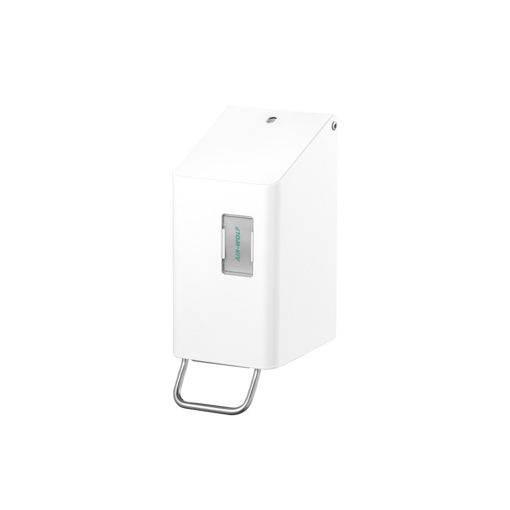 Produktabbildung: Air-Wolf Seifen- und Desinfektionsmittelspender für 250 ml Weiß