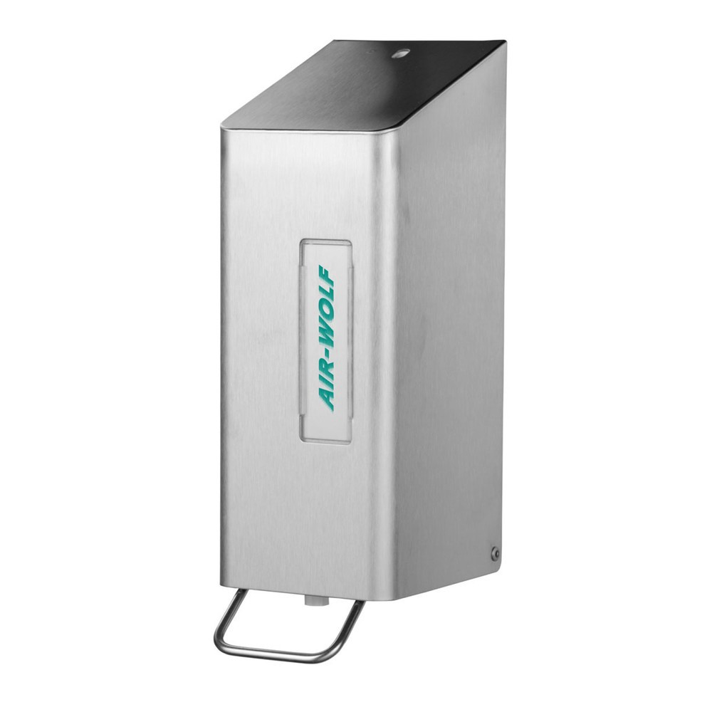 Produktabbildung: Air-Wolf Seifen- und Desinfektionsmittelspender für 600 ml Händewaschlotion bzw. Desinfektionsmittel