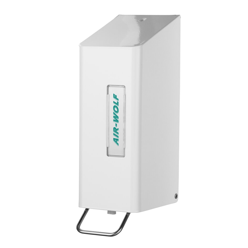 Air-Wolf Seifen- und Desinfektionsmittelspender für 600 ml Händewaschlotion bzw. Desinfektionsmittel Produktabbildung Nr. 1: Air-Wolf Seifen- und Desinfektionsmittelspender für 600 ml Händewaschlotion bzw. Desinfektionsmittel