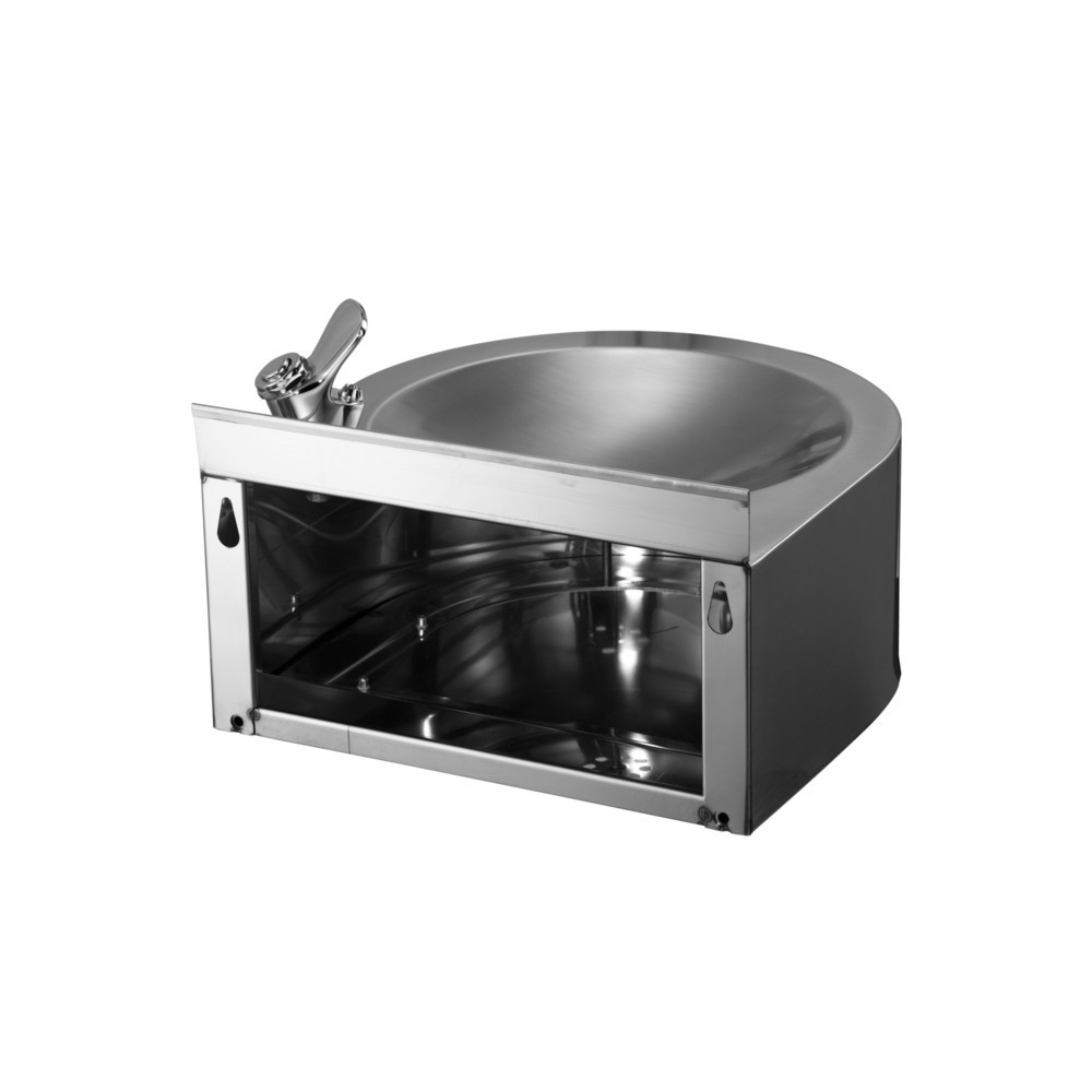 Produktabbildung Nr. 2: Air-Wolf Trinkbrunnen mit bogenförmigen Wasserstrahl Edelstahl gebürstet