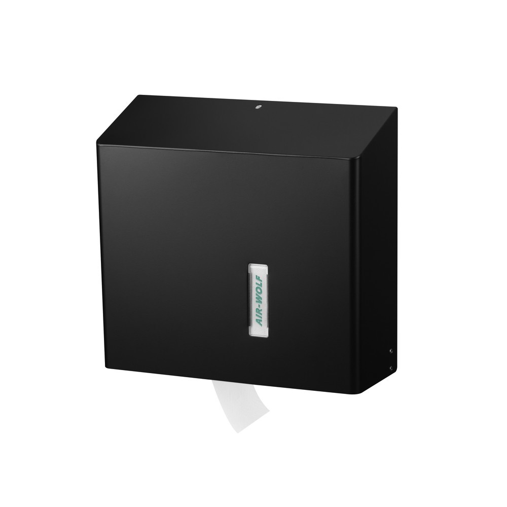 Produktabbildung: Air-Wolf WC-Papierspender Schwarz