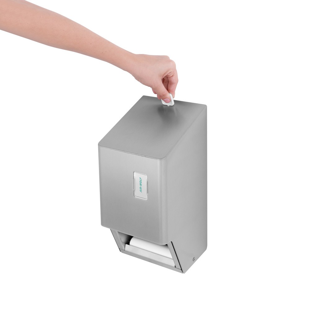 Produktabbildung Nr. 5: Air-Wolf WC-Papierspender für 2 Haushaltsrollen Edelstahl gebürstet