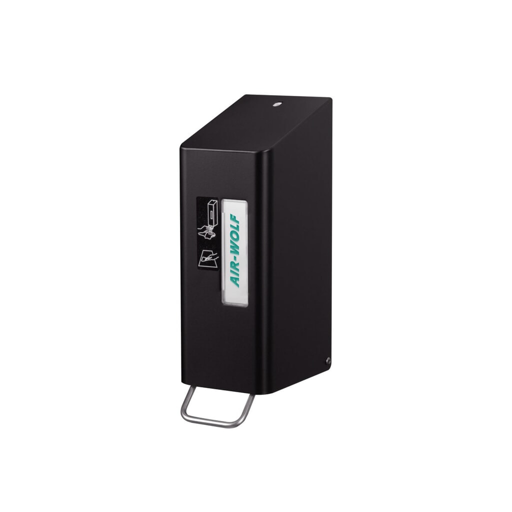 Air-Wolf WC-Sitzreiniger für 600 ml Flächendesinfektionsmittel Schwarz Produktabbildung: Air-Wolf WC-Sitzreiniger für 600 ml Flächendesinfektionsmittel Schwarz