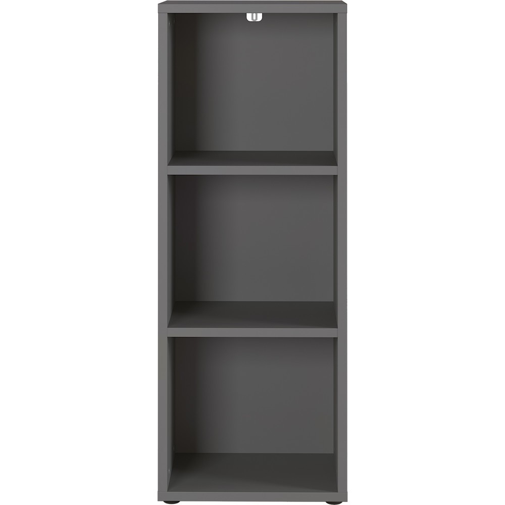 Produktabbildung Nr. 2: Aktenregal AGENDA, 3 Fächer, Höhe 1.200 mm, Breite 450 mm, Graphit