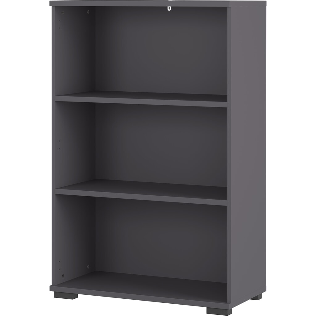 Aktenregal PROFI, 3 Fächer, Höhe 1.230 mm, Breite 800 mm, Graphit Produktabbildung: Aktenregal PROFI, 3 Fächer, Höhe 1.230 mm, Breite 800 mm, Graphit
