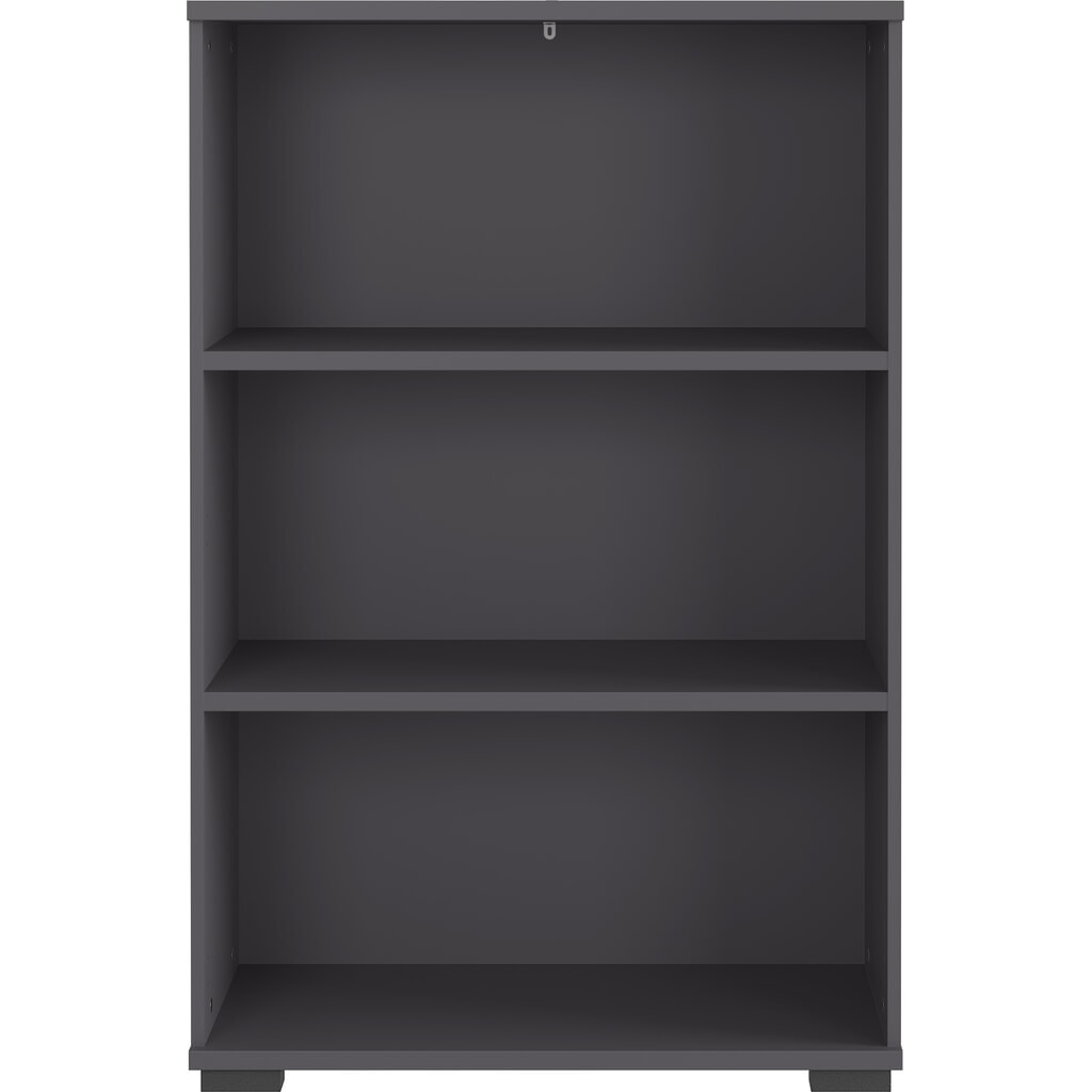 Aktenregal PROFI, 3 Fächer, Höhe 1.230 mm, Breite 800 mm, Graphit Produktabbildung Nr. 2: Aktenregal PROFI, 3 Fächer, Höhe 1.230 mm, Breite 800 mm, Graphit