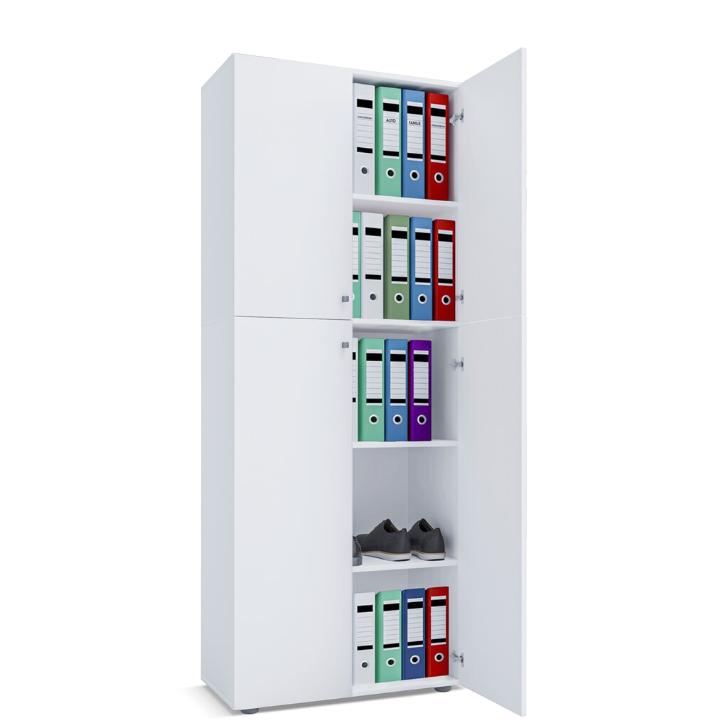 VCM Büroschrank Lona, weiß Produktabbildung: VCM Büroschrank Lona, weiß