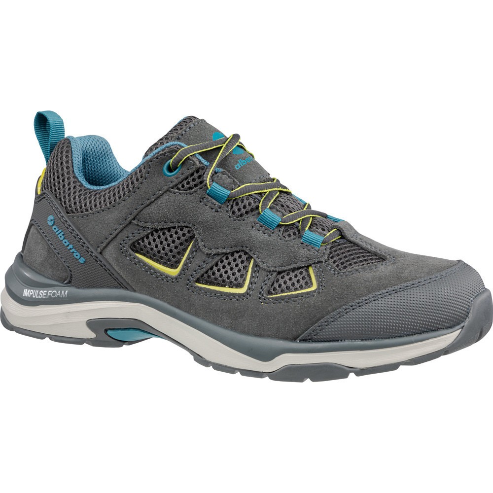 Produktabbildung Nr. 1: albatros Berufsschuh ACADIA GREY WNS LOW O1 HRO SRC, grau/blau, Größe 39