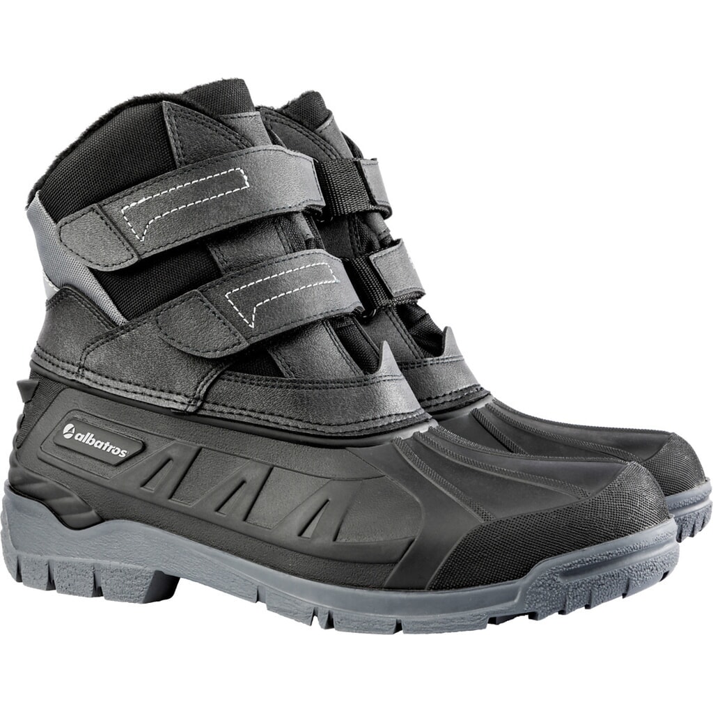 albatros Klettstiefel ONTARIO, gefüttert, schwarz, Größe 36 Produktabbildung: albatros Klettstiefel ONTARIO, gefüttert, schwarz, Größe 36