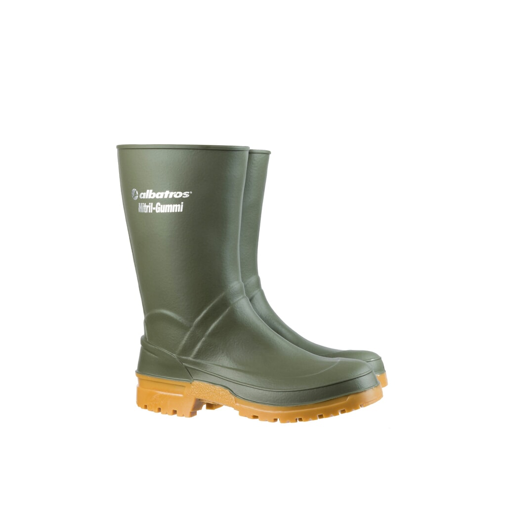 albatros GUARDIAN MID GREEN Nitrilgummistiefel Größe 36, grün Produktabbildung: albatros GUARDIAN MID GREEN Nitrilgummistiefel Größe 36, grün