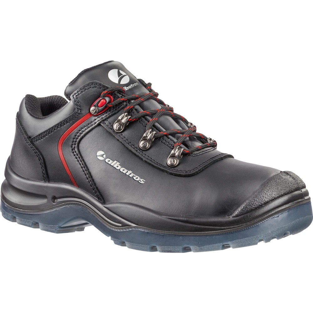 Produktabbildung: albatros Sicherheitshalbschuh GRAVITATION LOW S3 SRC Größe 43, schwarz