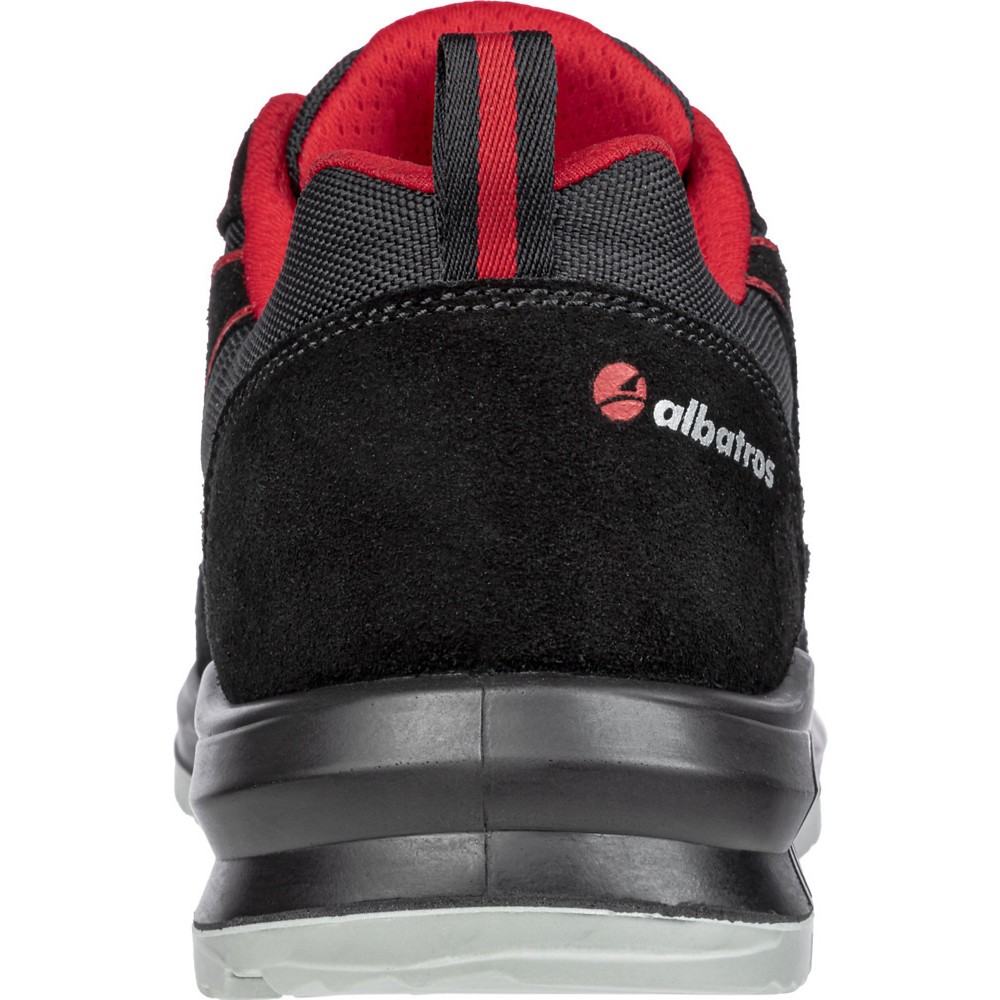 Produktabbildung Nr. 3: albatros Sicherheitsschuh CLIFTON LOW S3 SRC, schwarz/rot, Größe 40