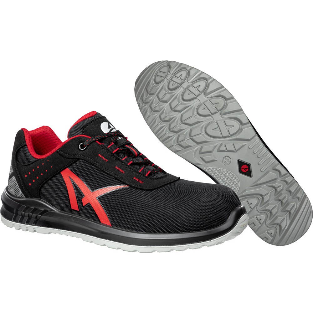 Produktabbildung Nr. 6: albatros Sicherheitsschuh GRID LOW S3 SRC, schwarz/rot, Größe 37