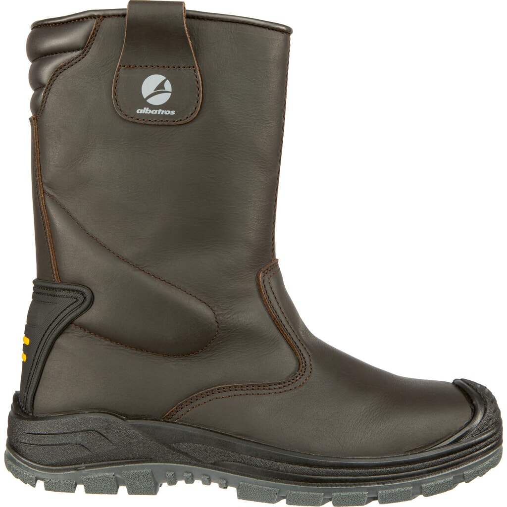 albatros Sicherheitsstiefel RIGGER BOOT BRAUN S3 CI SRC Größe 40, braun Produktabbildung: albatros Sicherheitsstiefel RIGGER BOOT BRAUN S3 CI SRC Größe 40, braun