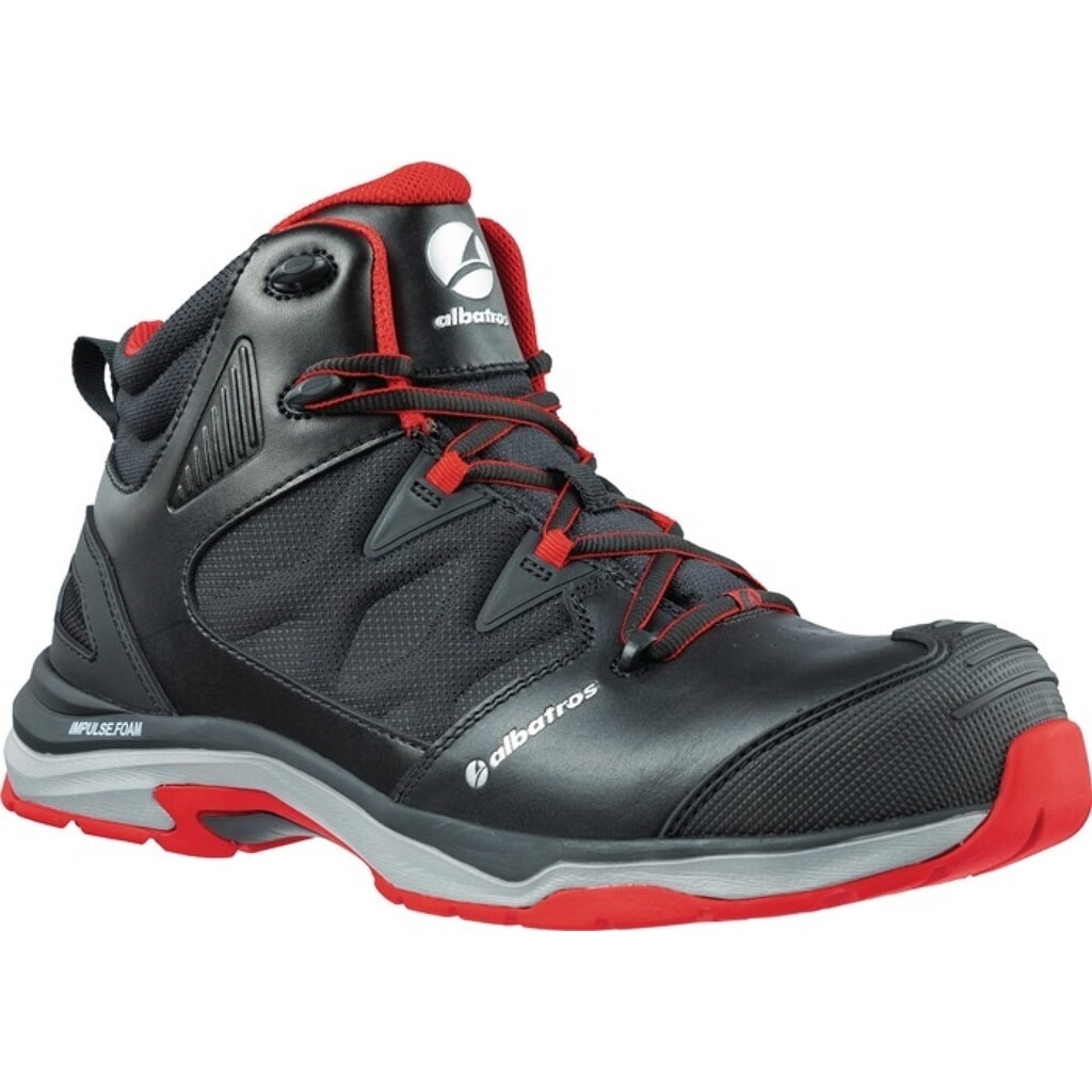 ALBATROS Sicherheitsstiefel ULTRATRAIL BLACK MID Produktabbildung: ALBATROS Sicherheitsstiefel ULTRATRAIL BLACK MID