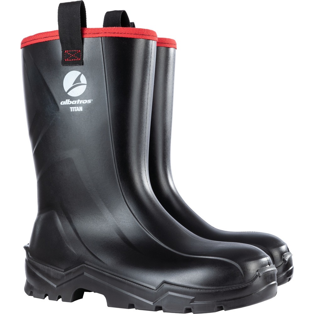Produktabbildung Nr. 1: albatros TITAN RIGGER S5 CI SRC PU Stiefel Größe 46, schwarz