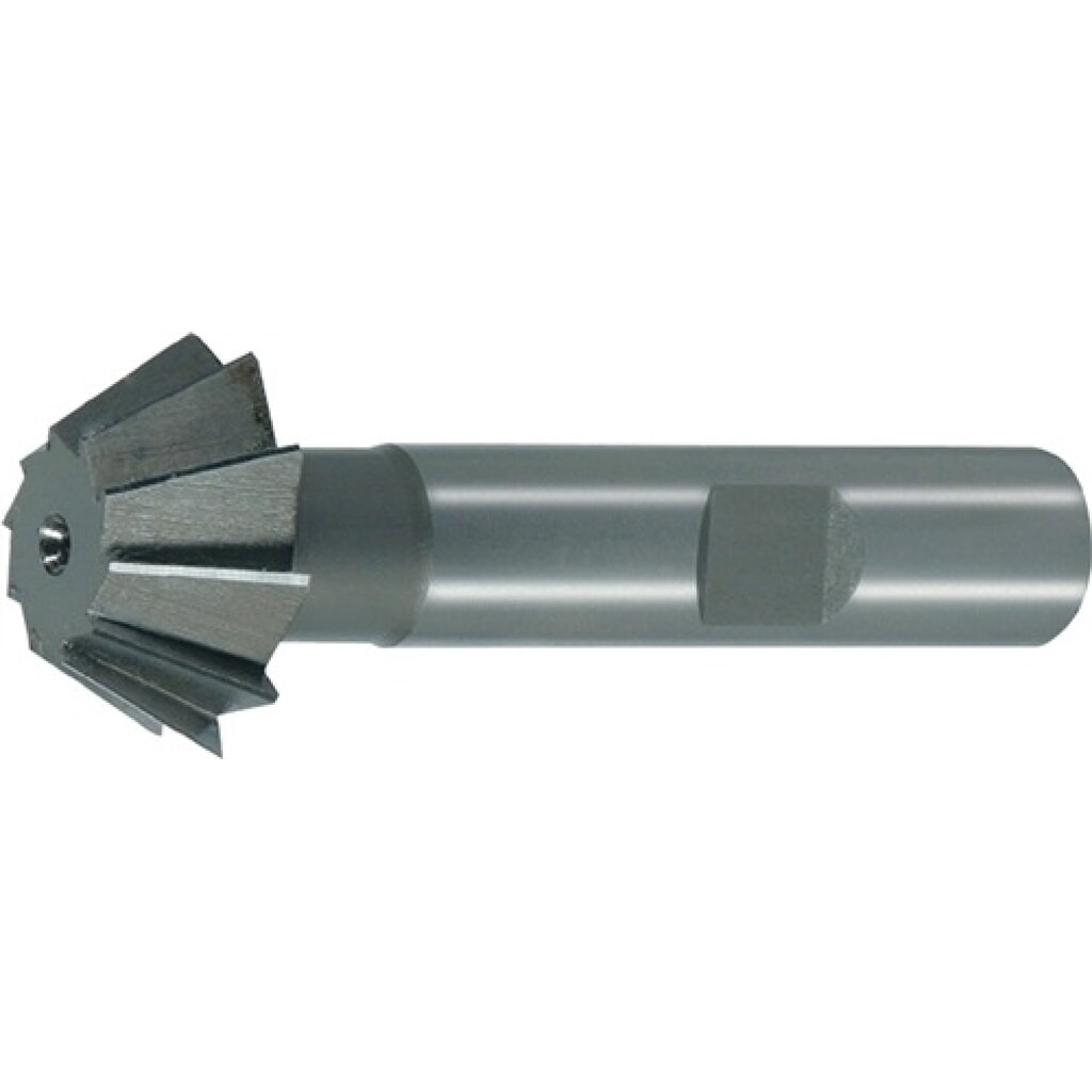 Produktabbildung: Winkelfräser DIN 1833D Typ N D.16mm 45Grad HSS-Co 8Schneiden