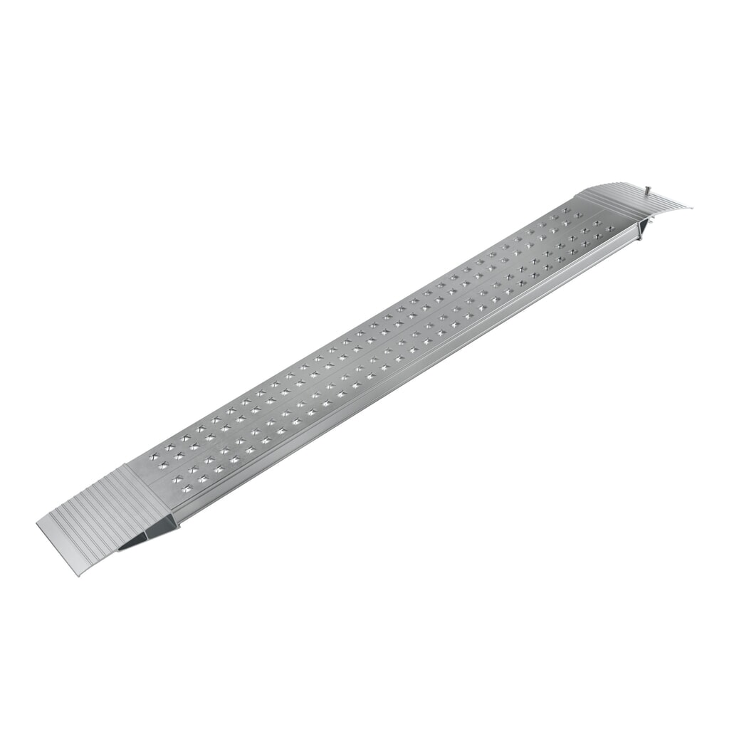 Produktabbildung: Altec Leichte Auffahrrampe AOH, Rutschsicherheit R 12, für leichte Ladegüter, Tragkraft 410 kg, LxB 1.470 x 200 mm