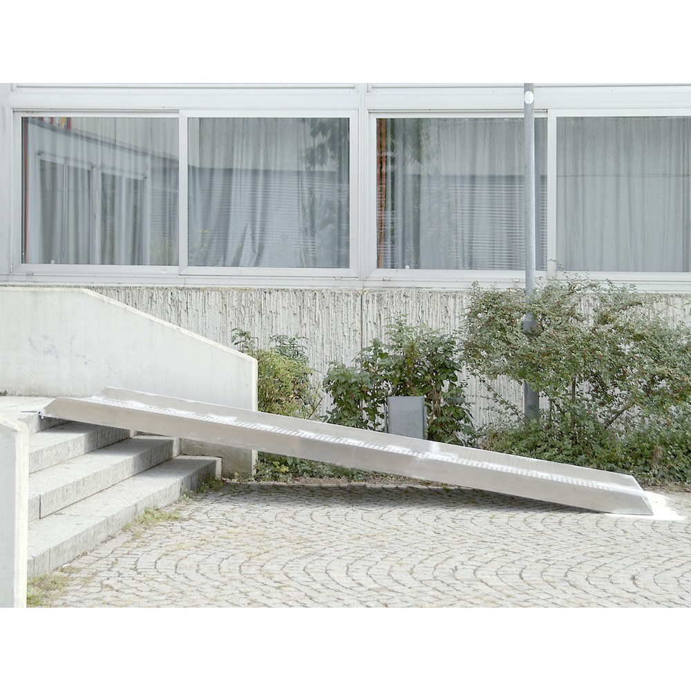 Produktabbildung Nr. 2: Rampe mit Auflagerzunge, TK 400 kg, BxL 800 x 1.500 mm