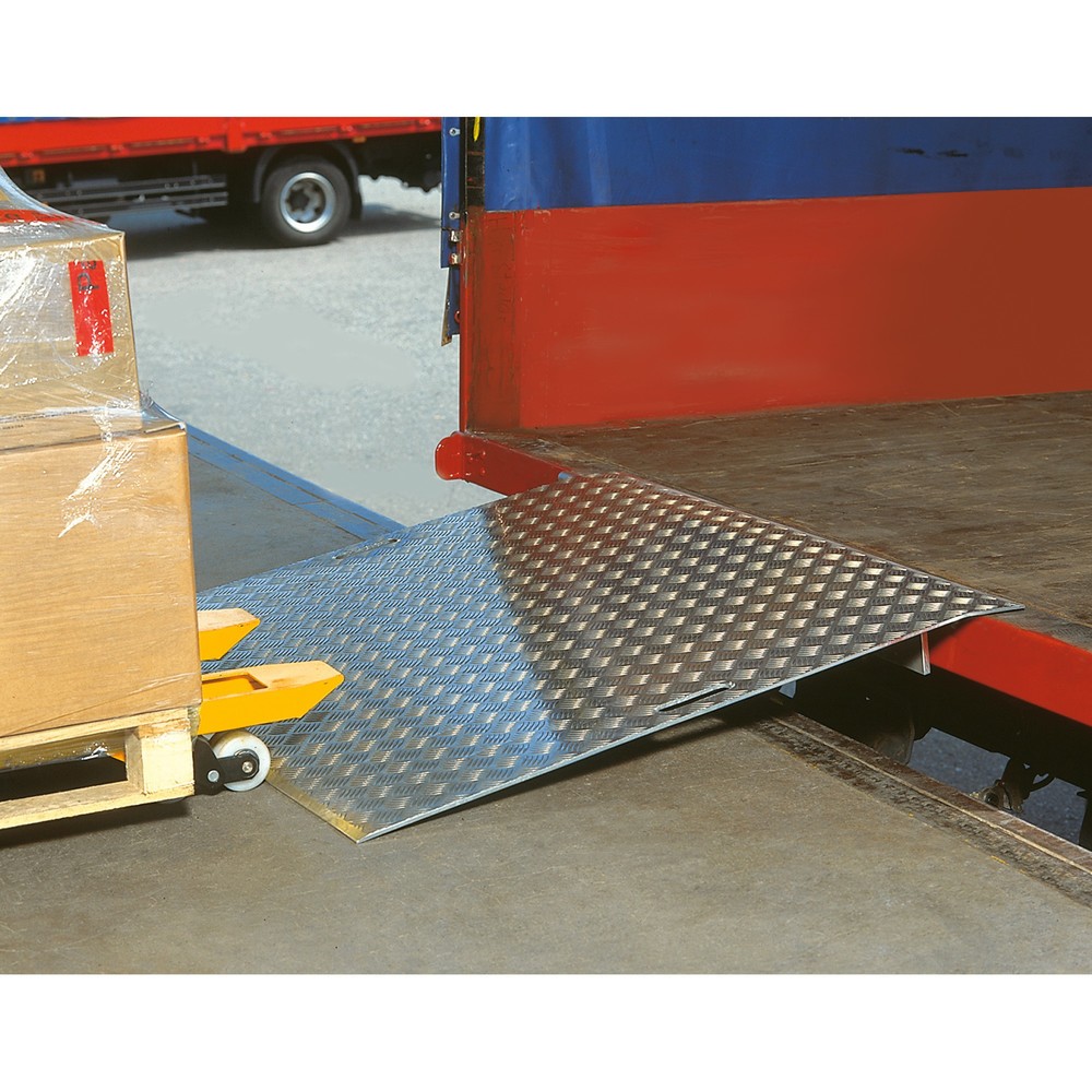 Produktabbildung Nr. 1: Altec Verladebrücke, mobile Ausführung, TK 600 kg, BxL 1.250 x 1.500 mm
