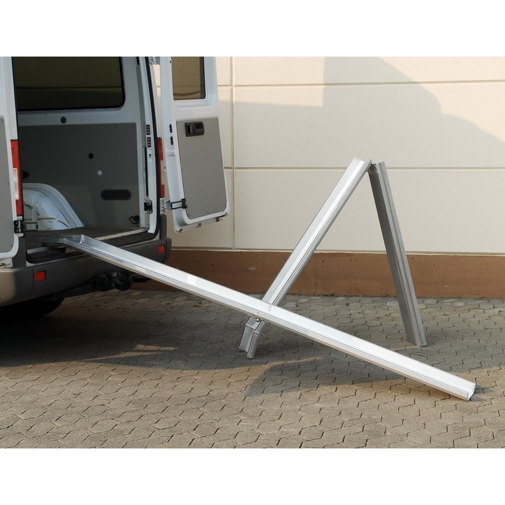 Produktabbildung: Altec Verladerampe ABS-F, faltbar, TK 400 kg, LxB 1.500 x 235 mm