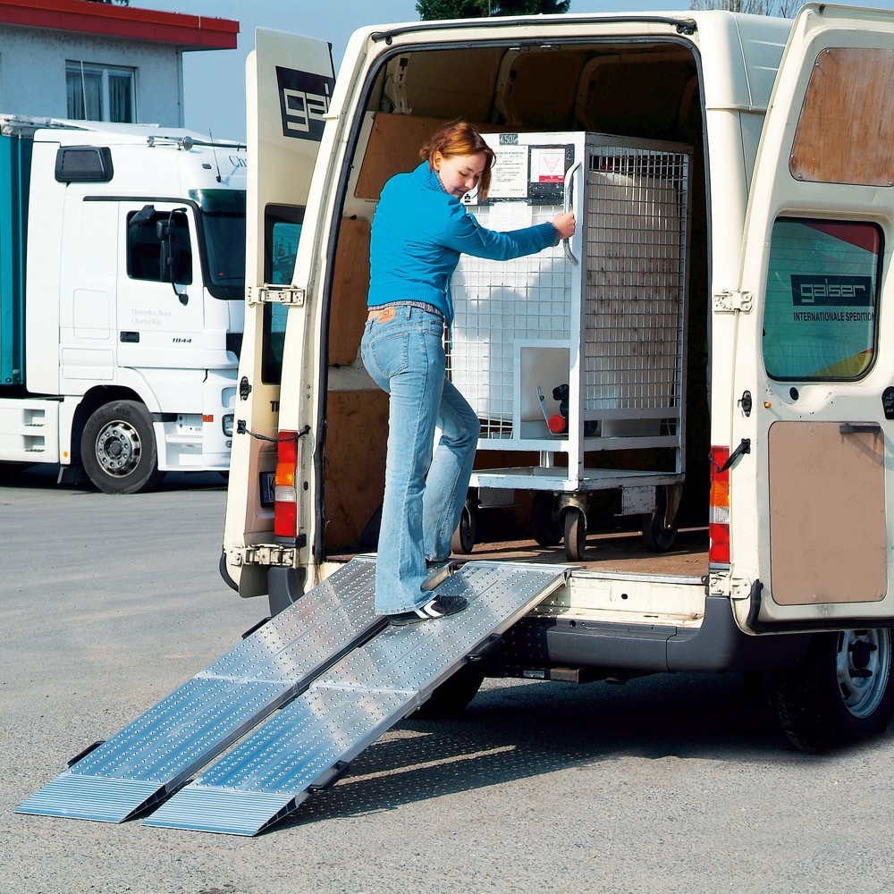 Produktabbildung Nr. 2: Verladeschienen, faltbar, TK 1.020 kg/Paar, BxL 400 x 2.045 mm