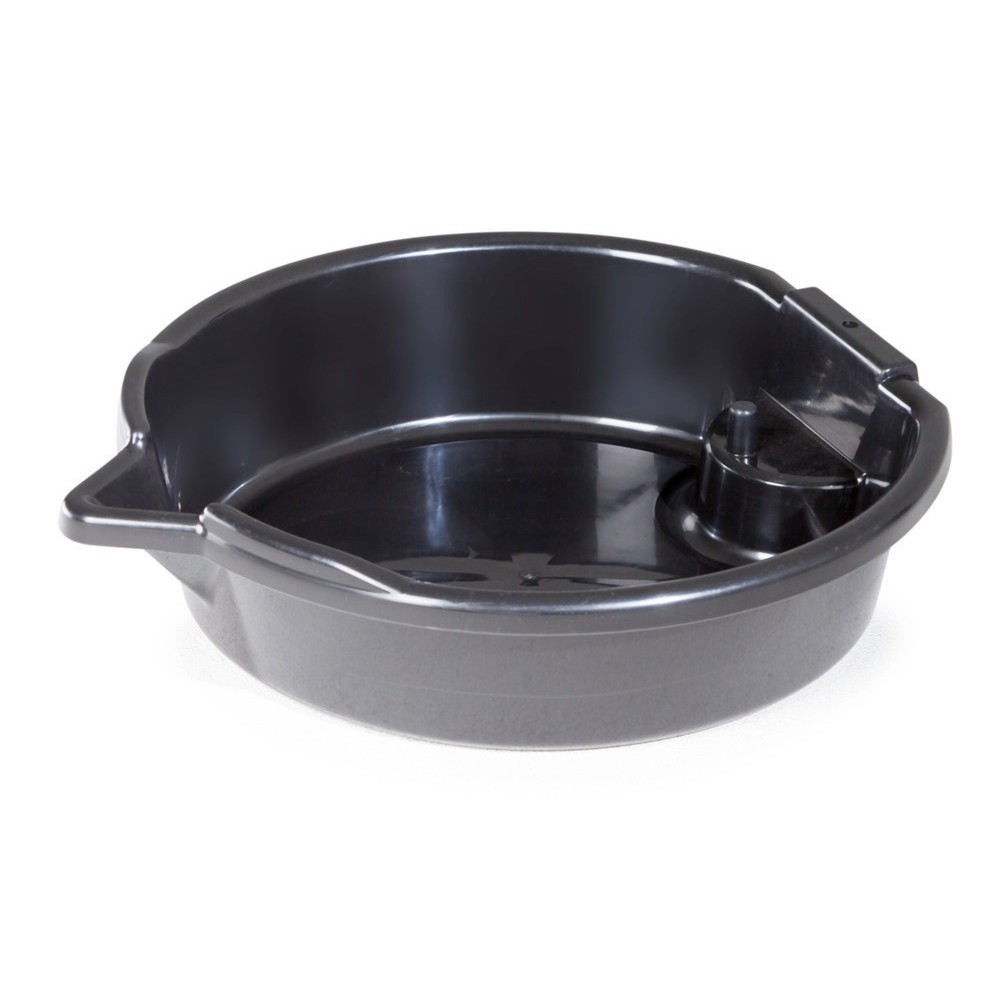 Produktabbildung Nr. 2: Denios Altöl-Auffangwanne aus Kunststoff, rund, offen, mit Ablage, 8 l