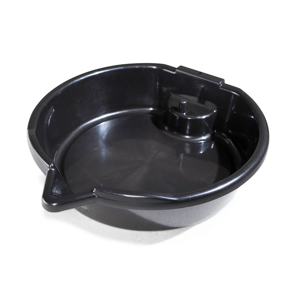 Produktabbildung Nr. 4: Denios Altöl-Auffangwanne aus Kunststoff, rund, offen, mit Ablage, 8 l