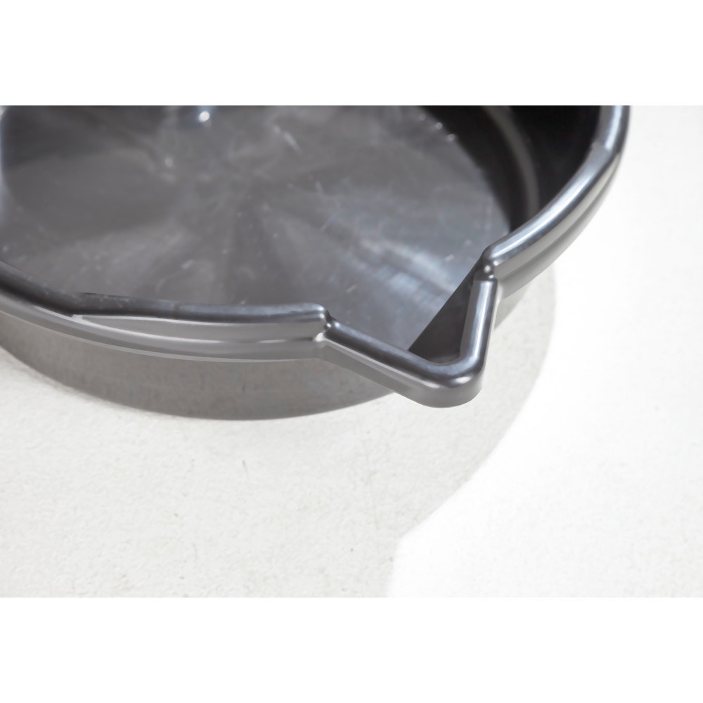 Produktabbildung Nr. 5: Denios Altöl-Auffangwanne aus Kunststoff, rund, offen, mit Ablage, 8 l