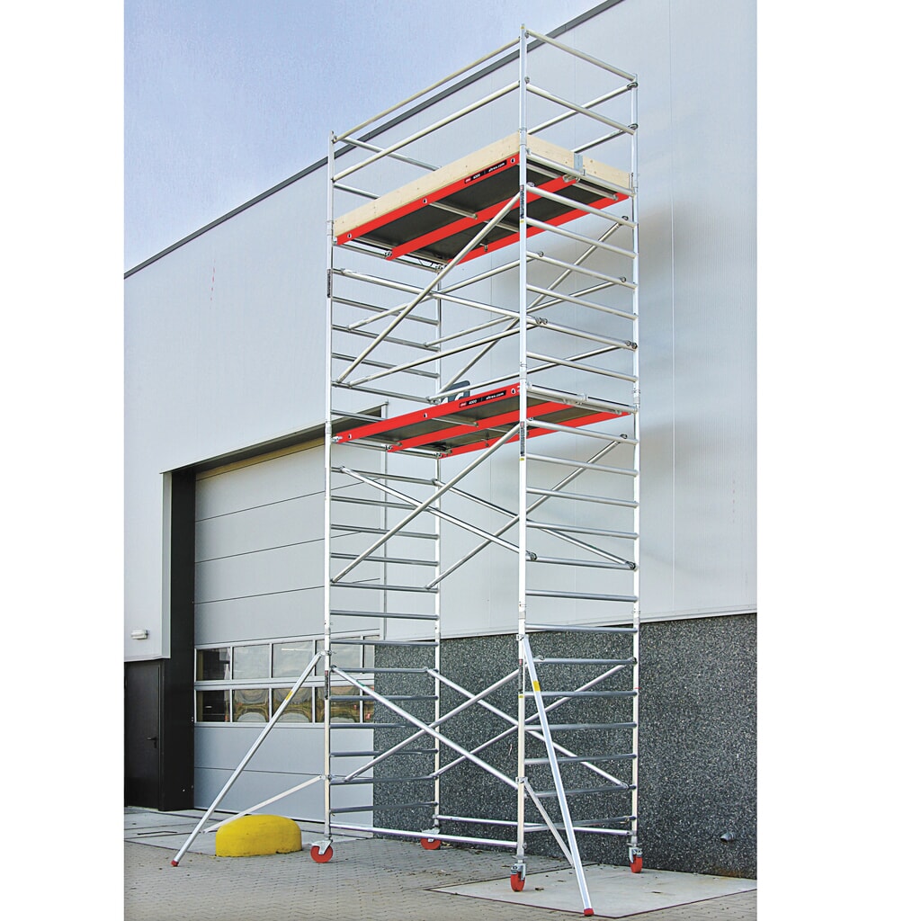altrex Alu-Fahrgerüst 4200, Standhöhe 3,2 m Produktabbildung: altrex Alu-Fahrgerüst 4200, Standhöhe 3,2 m
